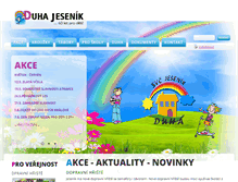 Tablet Screenshot of duhajes.cz